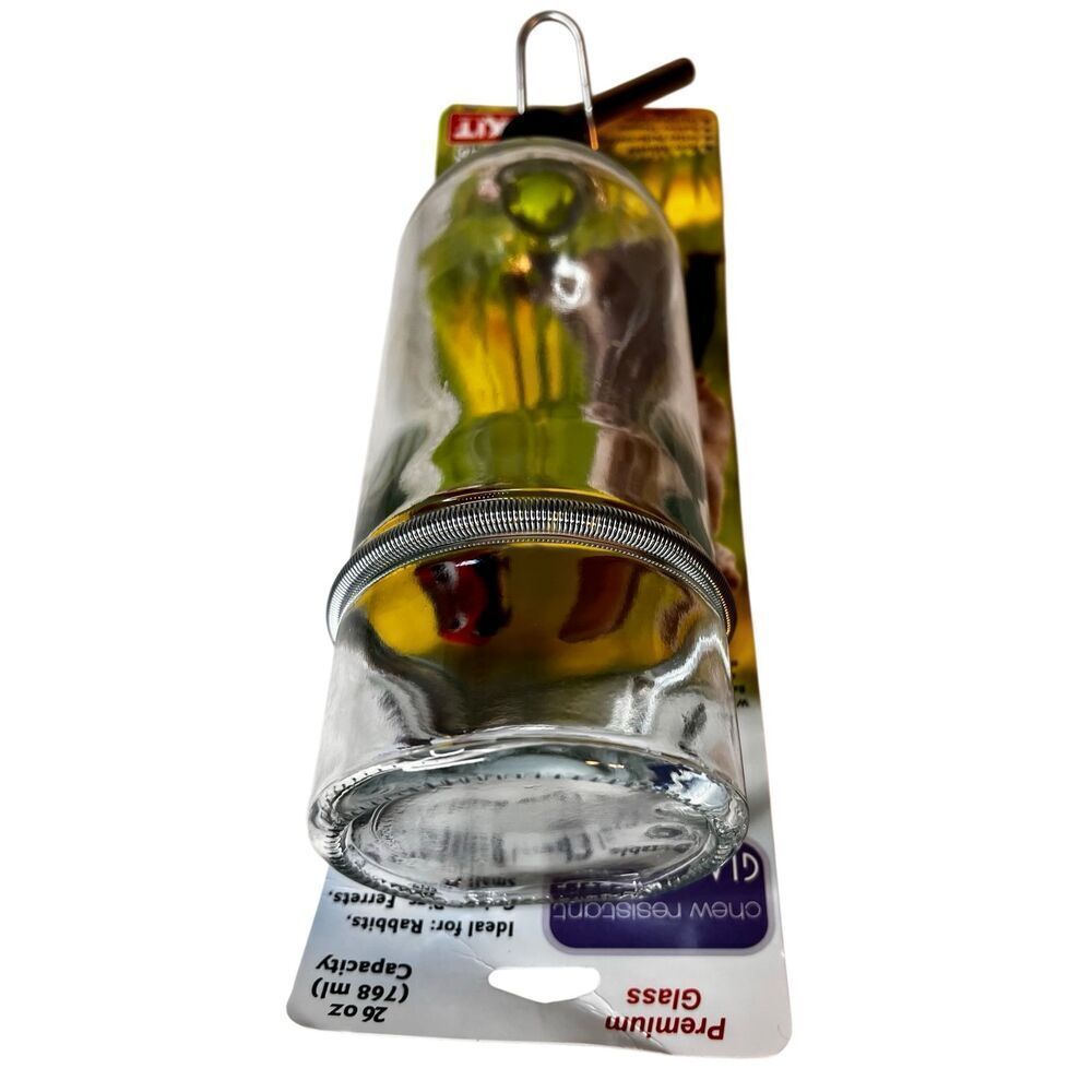 LIXIT CHEW PROOF GLASS BOTTLE -26 OZ. NEW WITH TAGS - Picture 3 of 7